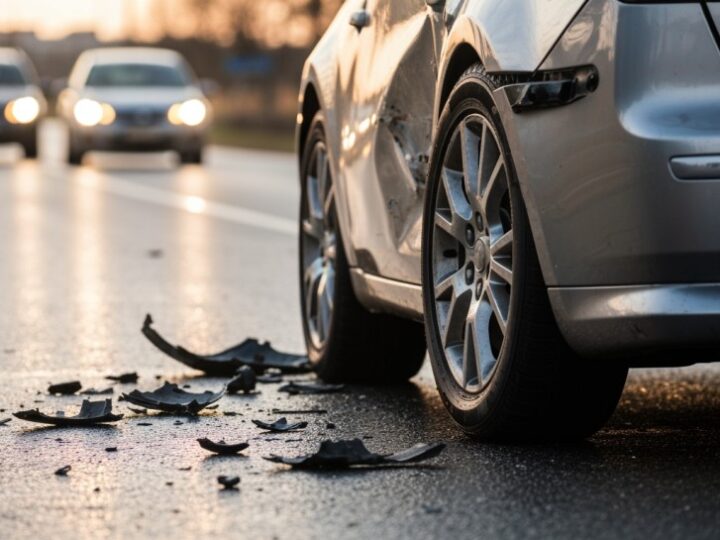 Groźny wypadek na Lotnisku Chopina: Zderzenie pojazdów w Warszawie