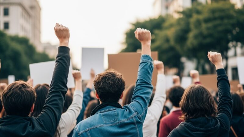 Nauczyciele z Kujawsko-Pomorskiego protestują w Warszawie: Żądają wyższych pensji!