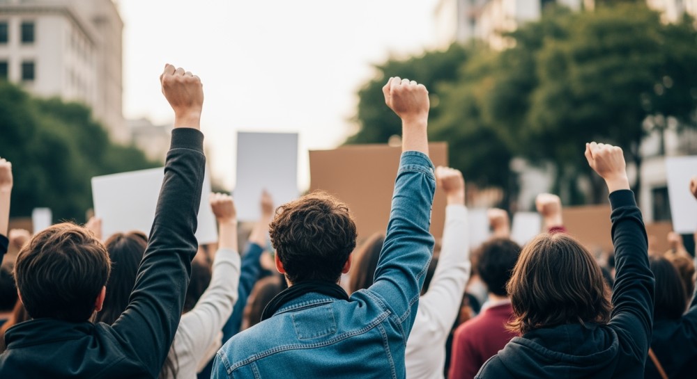 Nauczyciele z Kujawsko-Pomorskiego protestują w Warszawie: Żądają wyższych pensji!
