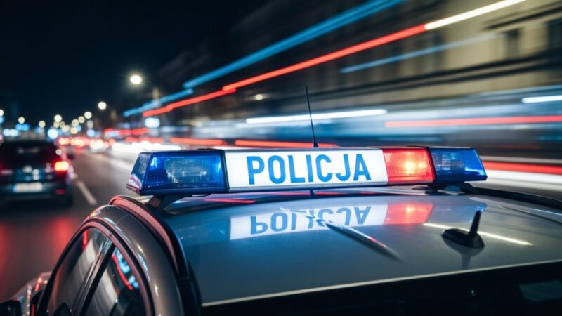 Pościg ulicami Warszawy: Policja zatrzymuje złodzieja samochodu po dramatycznej ucieczce