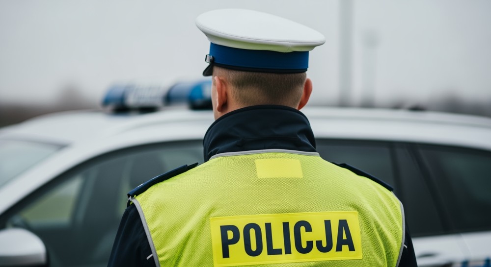Kierowca Porsche w rowie: Popis przed pasażerką kończy się mandatem i wstydem