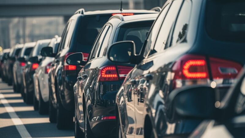 Korki na S8 w Warszawie! Wypadek w „szklarniach” paraliżuje ruch na 13 km