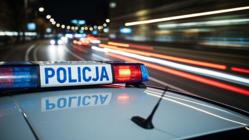 Spalony samochód w Wawrze: Policja bada związek z rozbojem i przestępczością w okolicy