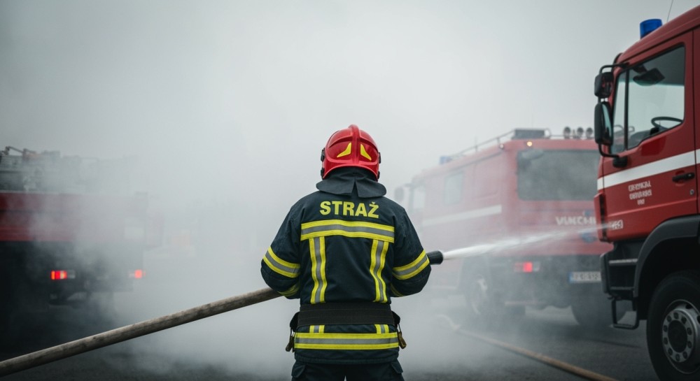 Tragiczny pożar na Pradze: Ciało mężczyzny odkryte w ruinach Fortu Śliwickiego