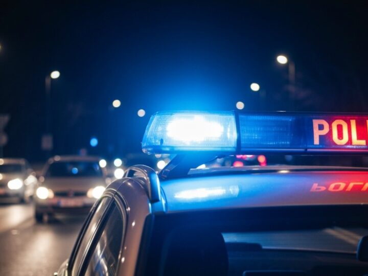Bracia złapani na gorącym uczynku: kradzież kabli i zniszczenie latarni w Wesołej