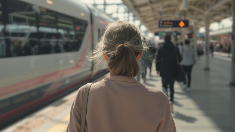 Jesień na torach: piękne widoki i wyzwania dla tramwajów