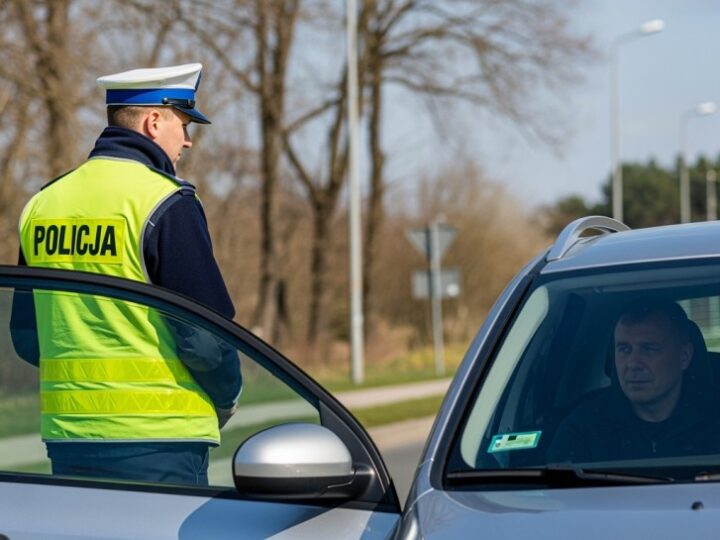 Policjanci po służbie uratowali życie, zatrzymując pijanego motorowerzystę w Puszczy Mariańskiej