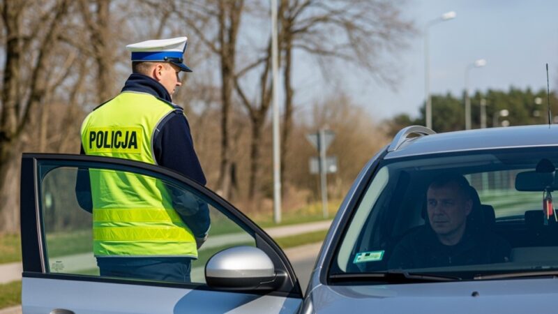 Policjanci po służbie uratowali życie, zatrzymując pijanego motorowerzystę w Puszczy Mariańskiej