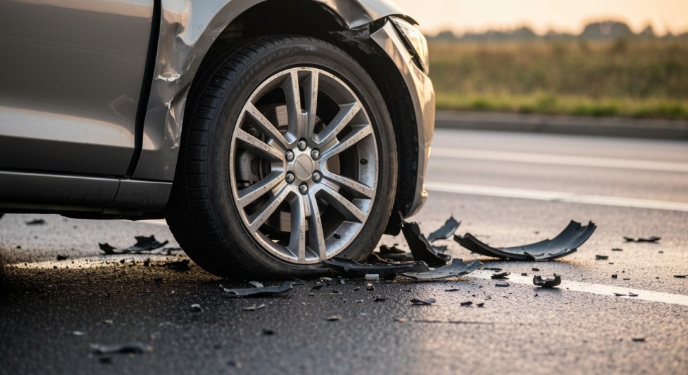 Brawurowa akcja policjanta: Ujął niebezpiecznego kierowcę po kolizji!