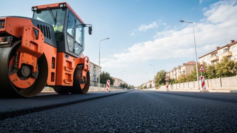 Remont nawierzchni na bielańskim skrzyżowaniu – utrudnienia dla kierowców!