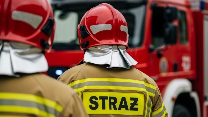 OSP Wesoła w akcji: Dzień Niepodległości pełen wyzwań od chemii po pożar