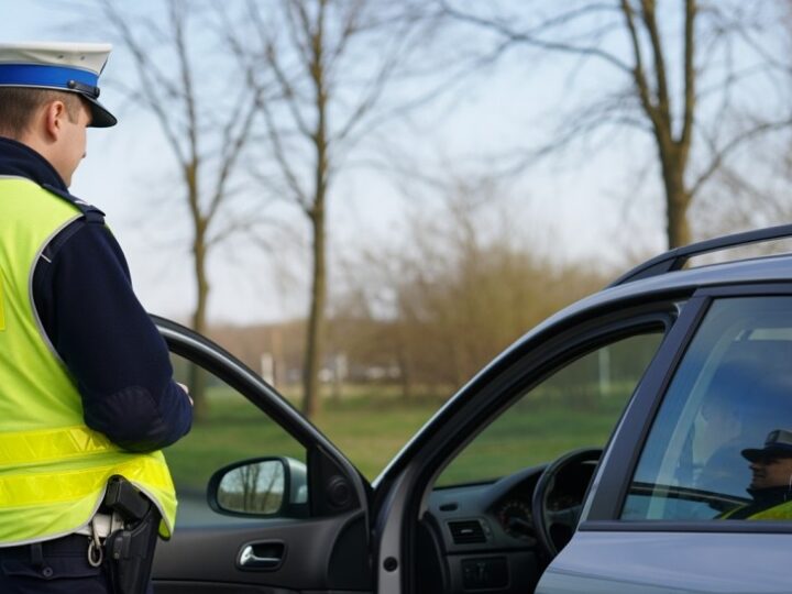 Szybka jazda i ucieczka przed policją kończą się wysoką karą i utratą prawa jazdy