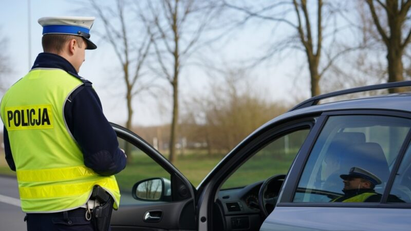 Szybka jazda i ucieczka przed policją kończą się wysoką karą i utratą prawa jazdy