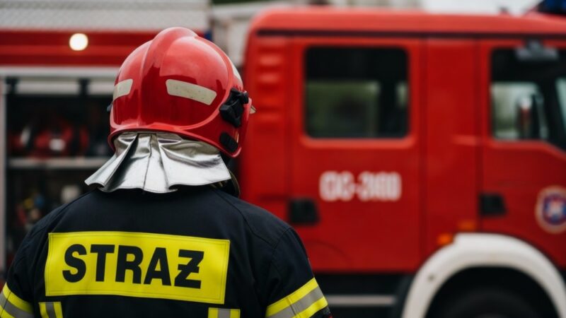 Październik pełen akcji: OSP Wesoła w walce z zagrożeniami