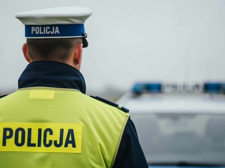 Pijany kierowca bez uprawnień ujęty dzięki policyjnemu śmigłowcowi