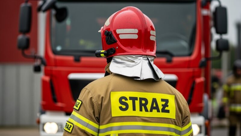 Pożar altanki na Bemowie: Szybka akcja ratunkowa ratuje sytuację