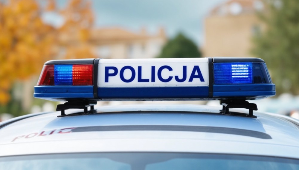 Nowa maskotka Komendy Powiatowej Policji w Starych Babicach uczy dzieci bezpieczeństwa