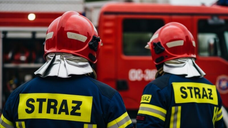 Rewolucja w szkoleniu strażaków: Nowy skrypt ratunkowy w Warszawie