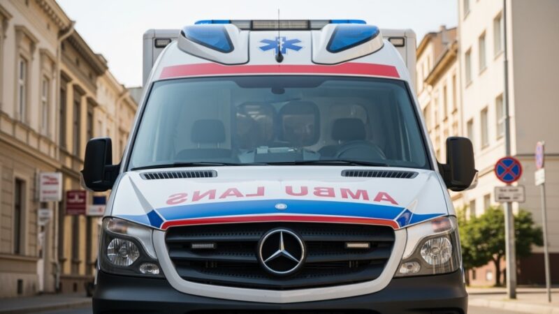 Heroiczna akcja ratunkowa na Pradze: Uratowano kobietę i jej trójkę dzieci z płonącej kamienicy