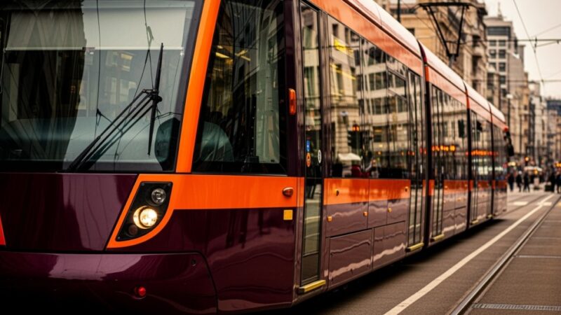 Awaria ciepłownicza spowalnia tramwaje w al. Niepodległości