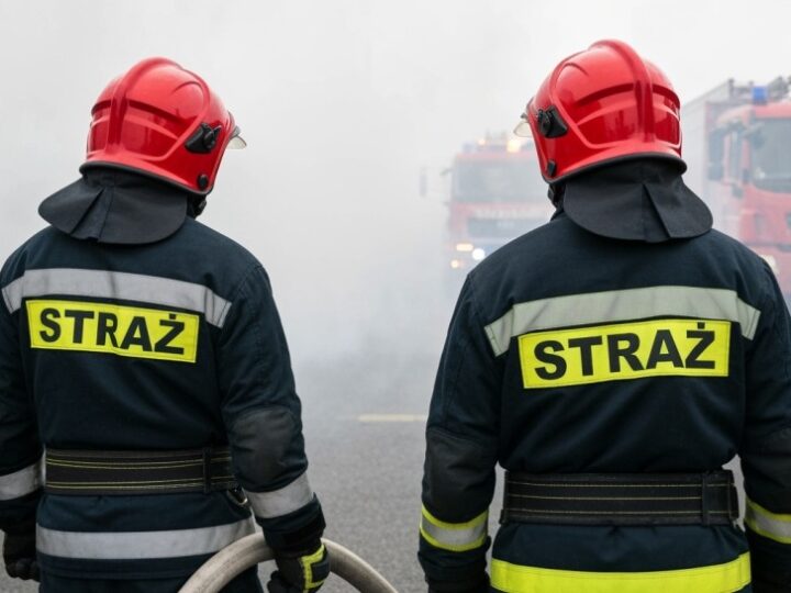 Pożar w Warszawie: Szybka akcja ratunkowa ratuje lokatorkę i koty