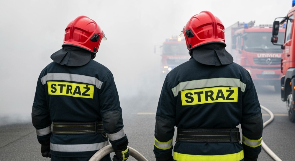Pożar w Warszawie: Szybka akcja ratunkowa ratuje lokatorkę i koty