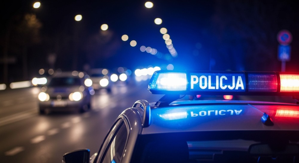 Nocny kierowca bez uprawnień zatrzymany na Wybrzeżu Puckim