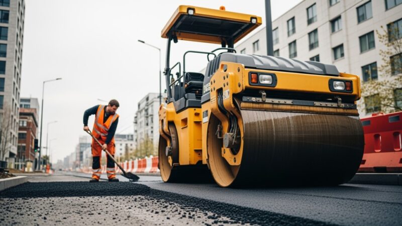 Nowa nawierzchnia na ul. Starzyńskiego: Warszawskie postępy w modernizacji dróg