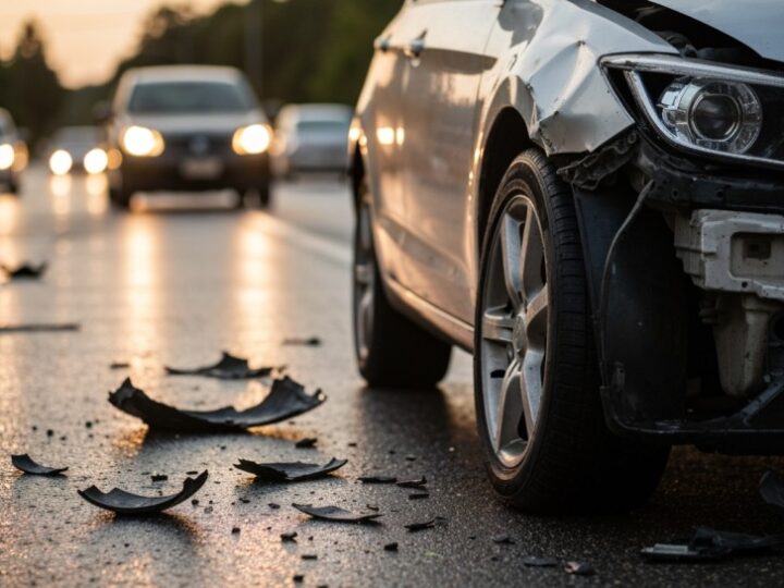 Kolizja w sercu miasta: sprawna interwencja służb ratunkowych