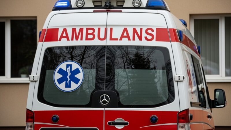 Ratownicy w ostatniej chwili uratowali kobietę po upadku z wysokości