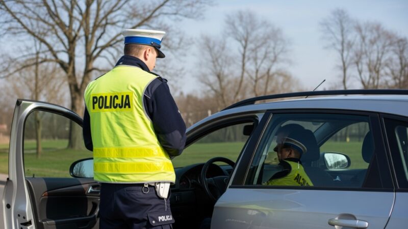 Mandat, punkty karne i utrata prawa jazdy – dramatyczny dzień na drogach Moczydłowa!