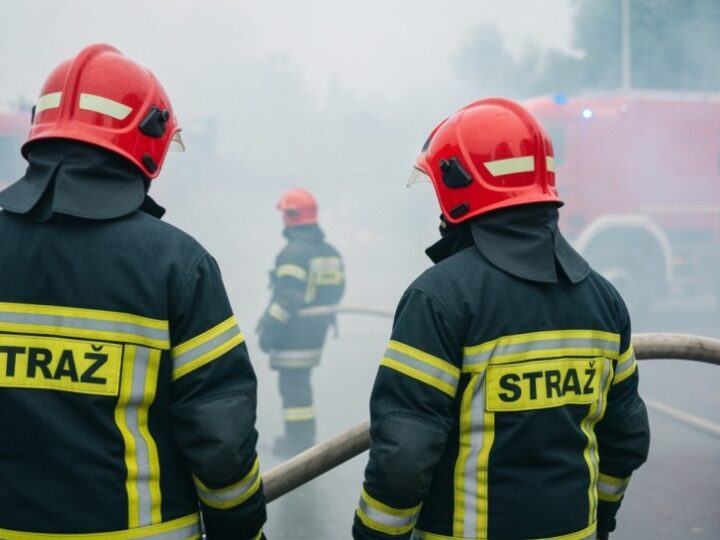 Dramatyczny pożar na Wileńskiej: jedna ofiara, trzy osoby ranne w akcji ratunkowej