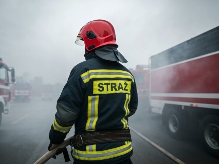 Błyskawiczna akcja strażników ratuje życie w Ursusie