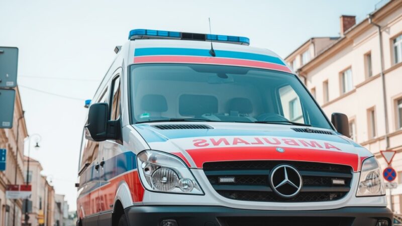 Zagrożenie na zamarzniętym zbiorniku: kierowca w niebezpieczeństwie!