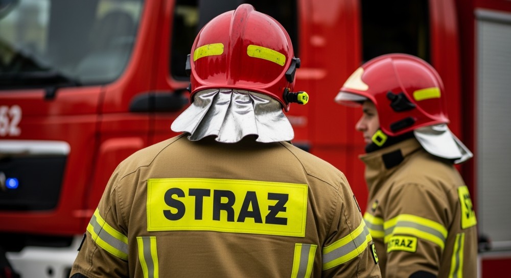 Nowy strażak w Warszawie złożył uroczyste ślubowanie