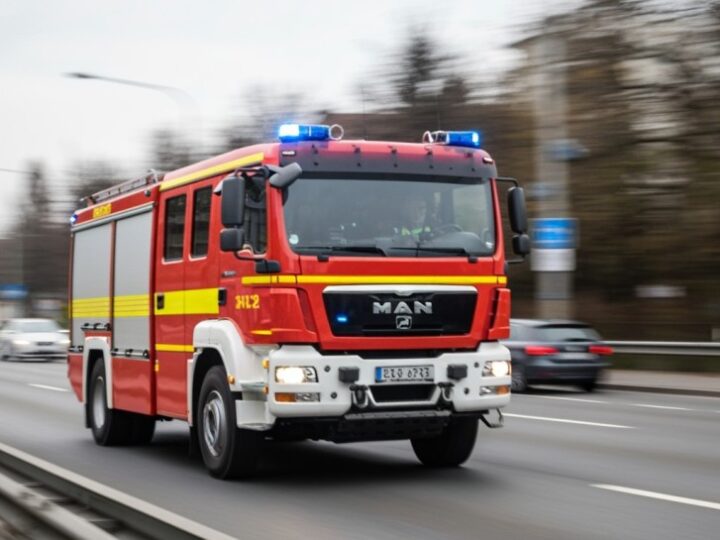 Pożar na Targówku: Działkowicz uratowany dzięki błyskawicznej reakcji!