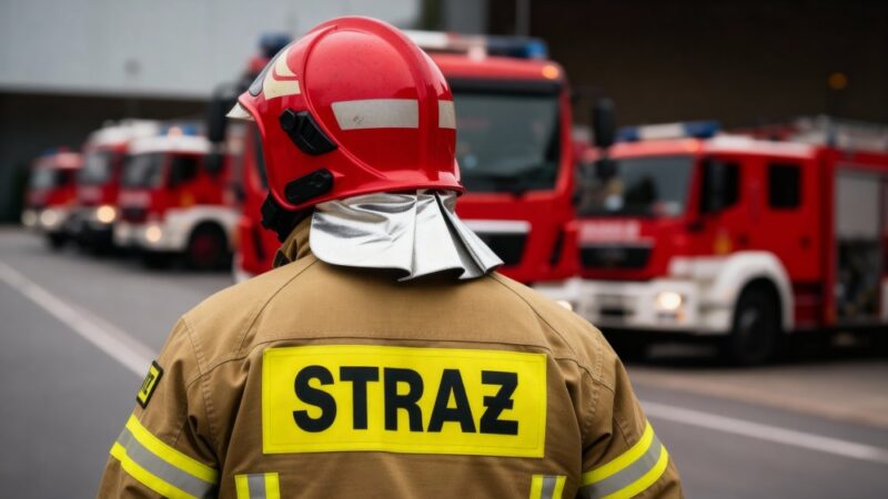 Ratownicy w Wesołej zyskują wsparcie psychiczne dzięki Fundacji ORLEN