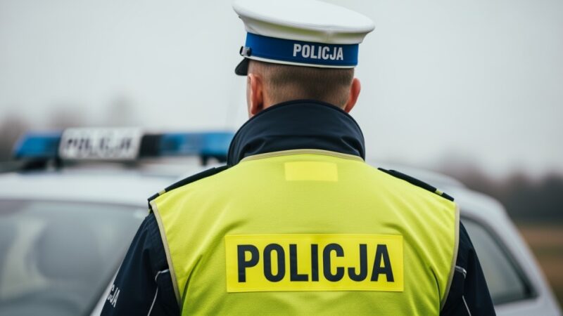 Czujni policjanci zatrzymują pijanego kierowcę w niecodziennych okolicznościach