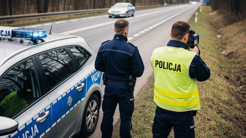 Mazowieccy policjanci apelują: odłóż telefon i patrz na drogę