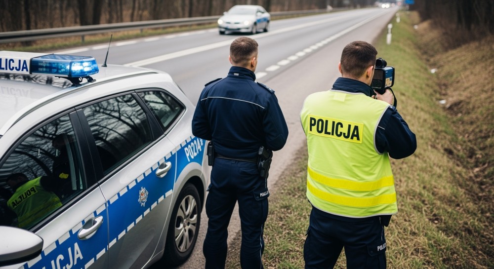 Mazowieccy policjanci apelują: odłóż telefon i patrz na drogę