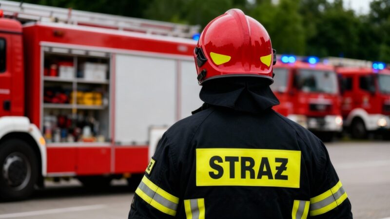 Nowe władze PSP w Warszawie: Bryg. Jakub Okólski na czołowej pozycji