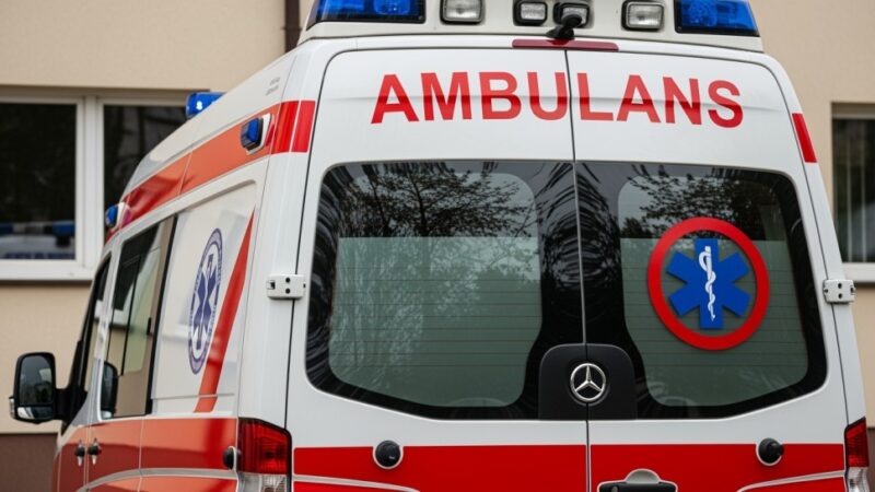 Bohaterska akcja policji: Mężczyzna uratowany z płonącego mieszkania w Warszawie