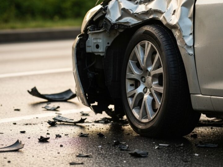 Poważny wypadek na A2: Kierowca zasnął za kierownicą