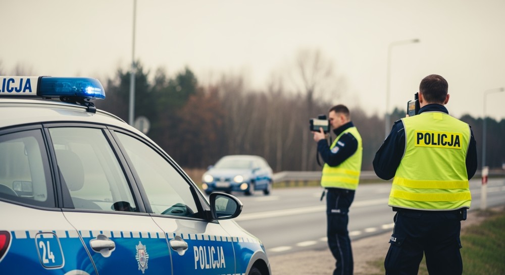 Młody kierowca bez prawa jazdy i z narkotykami w aucie trafi przed sąd