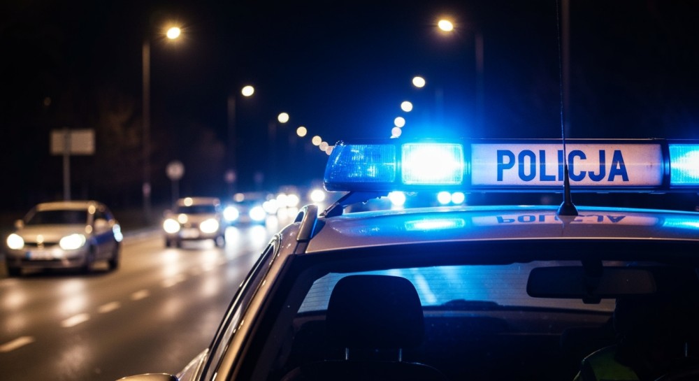 Narkotyki w mercedesie: Młody mężczyzna zatrzymany po kontroli w Legionowie