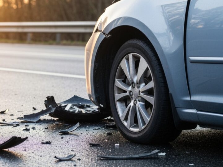 Zderzenie 6 aut na krajowej 50