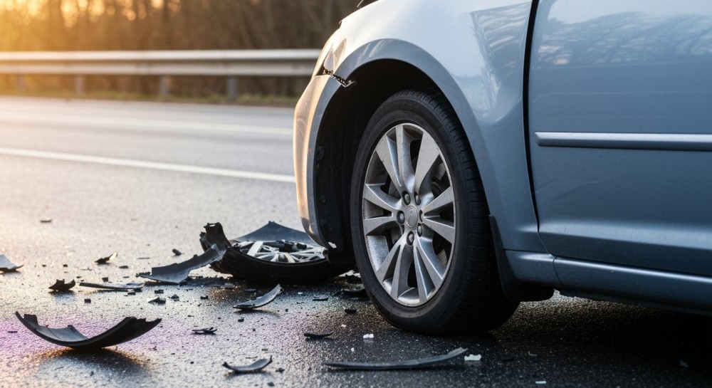 Zderzenie 6 aut na krajowej 50