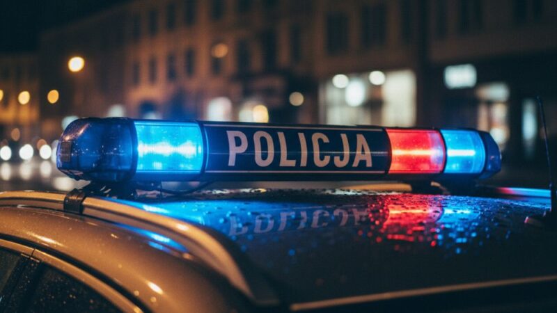 Agresywny mężczyzna znieważył ratowników medycznych w Chynowie