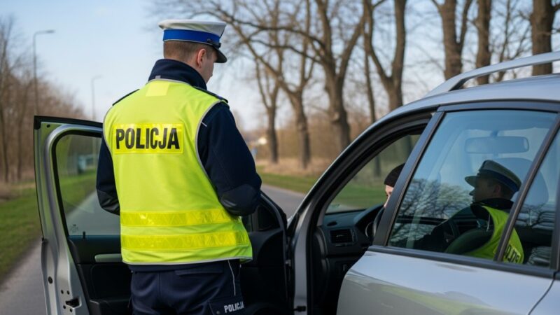 Kierowca z 20 punktami karnymi za niebezpieczne manewry na przejściu dla pieszych