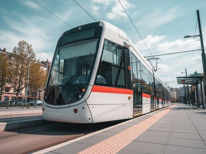 Zabytkowy tramwaj 13N na bezpłatnej przejażdżce z okazji Dnia Kobiet w Warszawie